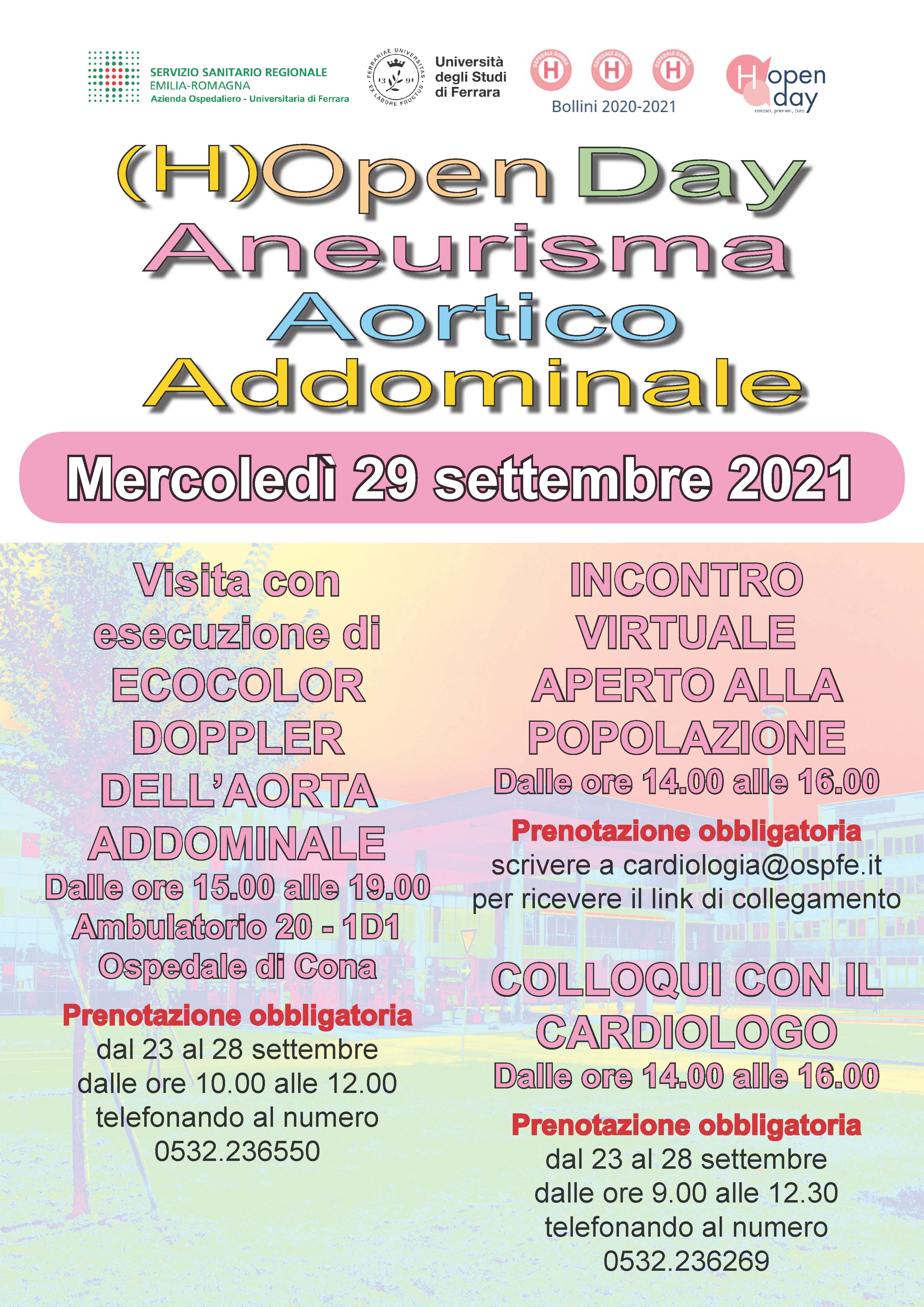 IL S. ANNA ADERISCE CON VISITE ED INCONTRO ALL’OPEN DAY PER LA “GIORNATA MONDIALE DEL CUORE”