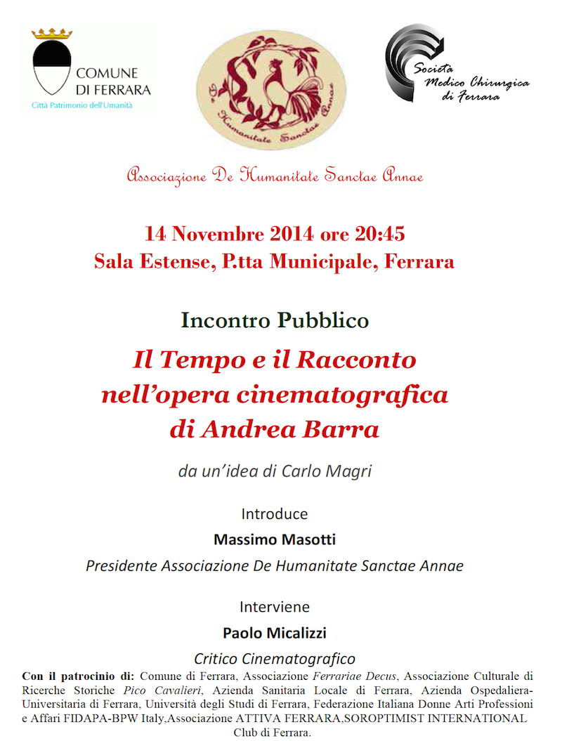 Il Tempo e il Racconto nell’opera cinematografica di Andrea Barra