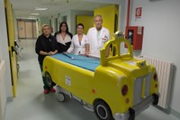 In Pediatria arriva la "Barella Taxi" donata dall'Associazione Giulia Onlus e San Marco Bioenergie