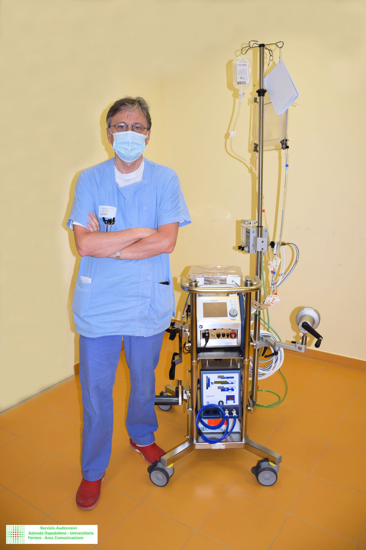 IN TERAPIA INTENSIVA UNIVERSITARIA ARRIVA UNA NUOVA MACCHINA PER LA “CIRCOLAZIONE EXTRACORPOREA”