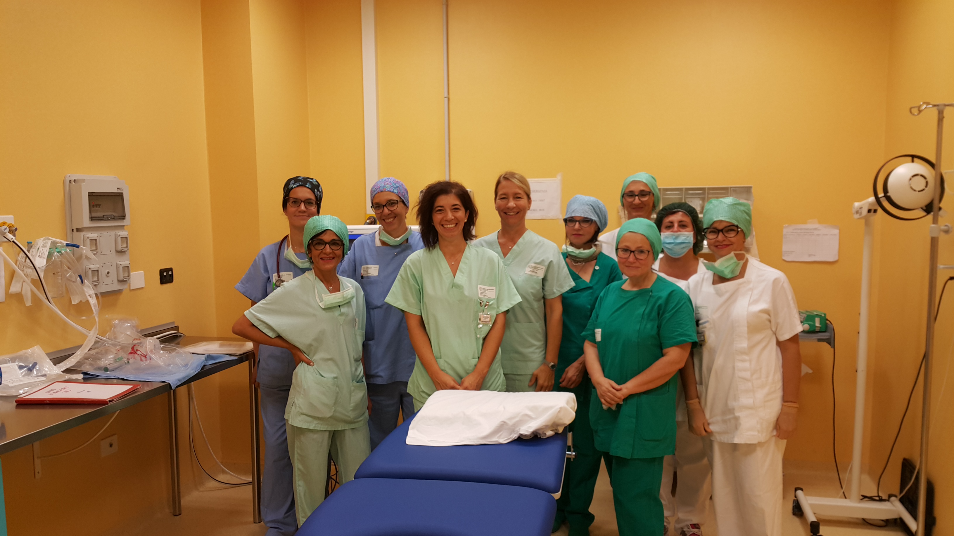 INAUGURAZIONE DEL “PUNTO NORA” IN RADIOTERAPIA ONCOLOGICA: DA OGGI PIU’ FACILE L’ANESTESIA PER LA BRACHITERAPIA GINECOLOGICA