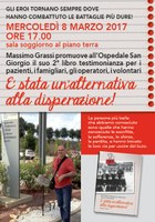 Iniziativa al S. Giorgio per raccontare due esperienze di riabilitazione