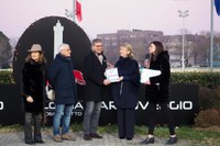 10 gennaio 2020 - IPPODROMO DI BOLOGNA, CONSEGNATA UNA NUOVA STRUMENTAZIONE AI REPARTI PEDIATRICI DELL’OSPEDALE DI CONA