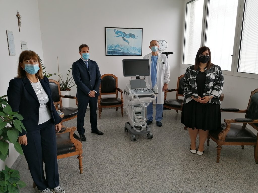 L’ASSOCIAZIONE “FRANCESCA & MATTIA” DONA UN DOPPLER TRANSCRANICO ALLA RIANIMAZIONE OSPEDALIERA