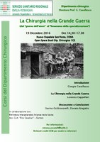 La Chirurgia della Grande Guerra