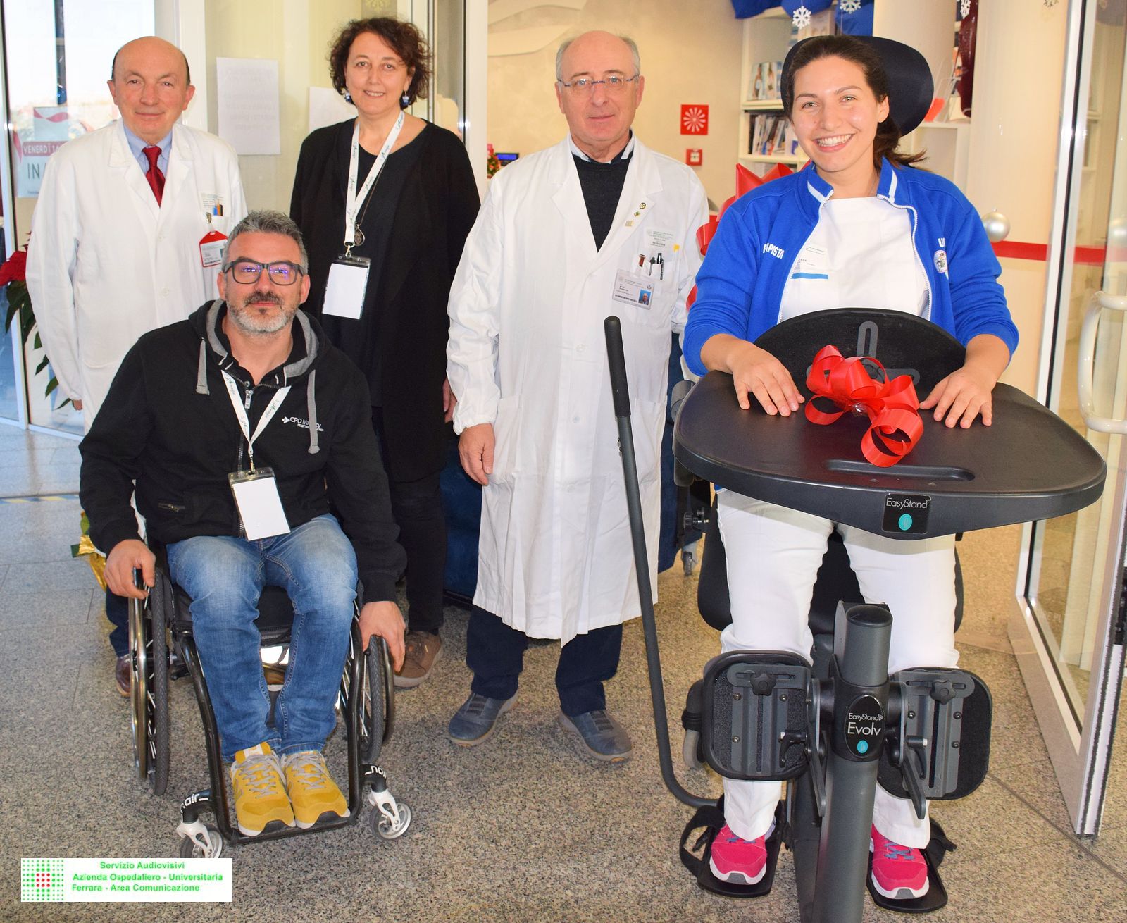 LA COOPERATIVA “IL GERMOGLIO” DONA ATTREZZATURE ALLA RIABILITAZIONE