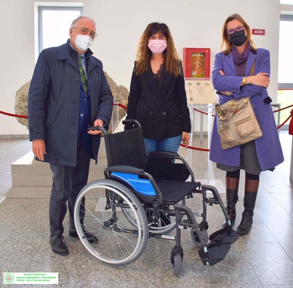 LA FONDAZIONE “MAGNONI TROTTI” DONA 20 SEGGETTE AL S. ANNA