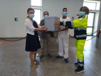 LA PROTEZIONE CIVILE DI OSTELLATO DONA 100 TEST SIEROLOGICI