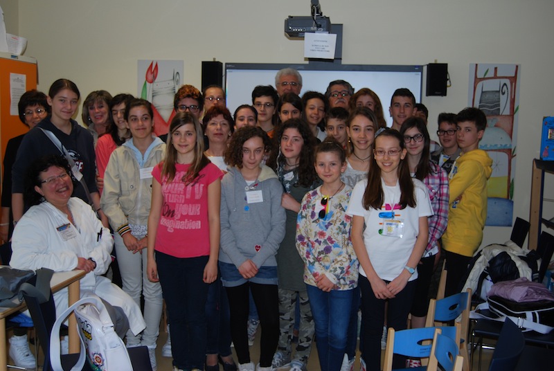 La scuola "Boiardo" in visita a Cona