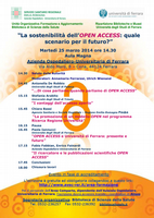 La sostenibilità dell’OPEN ACCESS: quale scenario per il futuro?