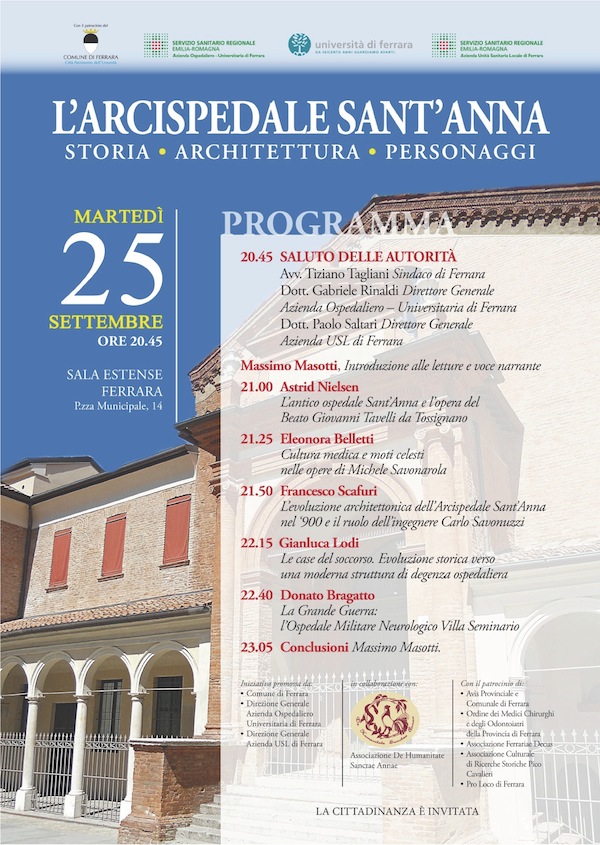 L'Arcispedale Sant'Anna - Storia - Architettura - Personaggi