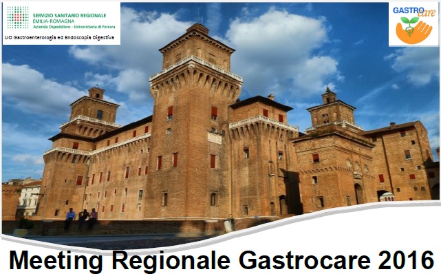 Il 23 settembre a Ferrara si terrà il Meeting Regionale Gastrocare