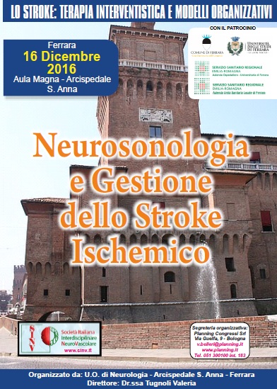Congresso - "Neurosonologia e Gestione dello Stroke Ischemico"