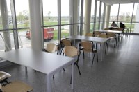 Nuovi arredi nel settore 1 e vicino al bar in Area Accoglienza