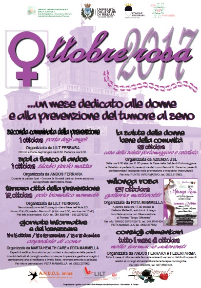 I progetti dell'Ottobre Rosa 2017