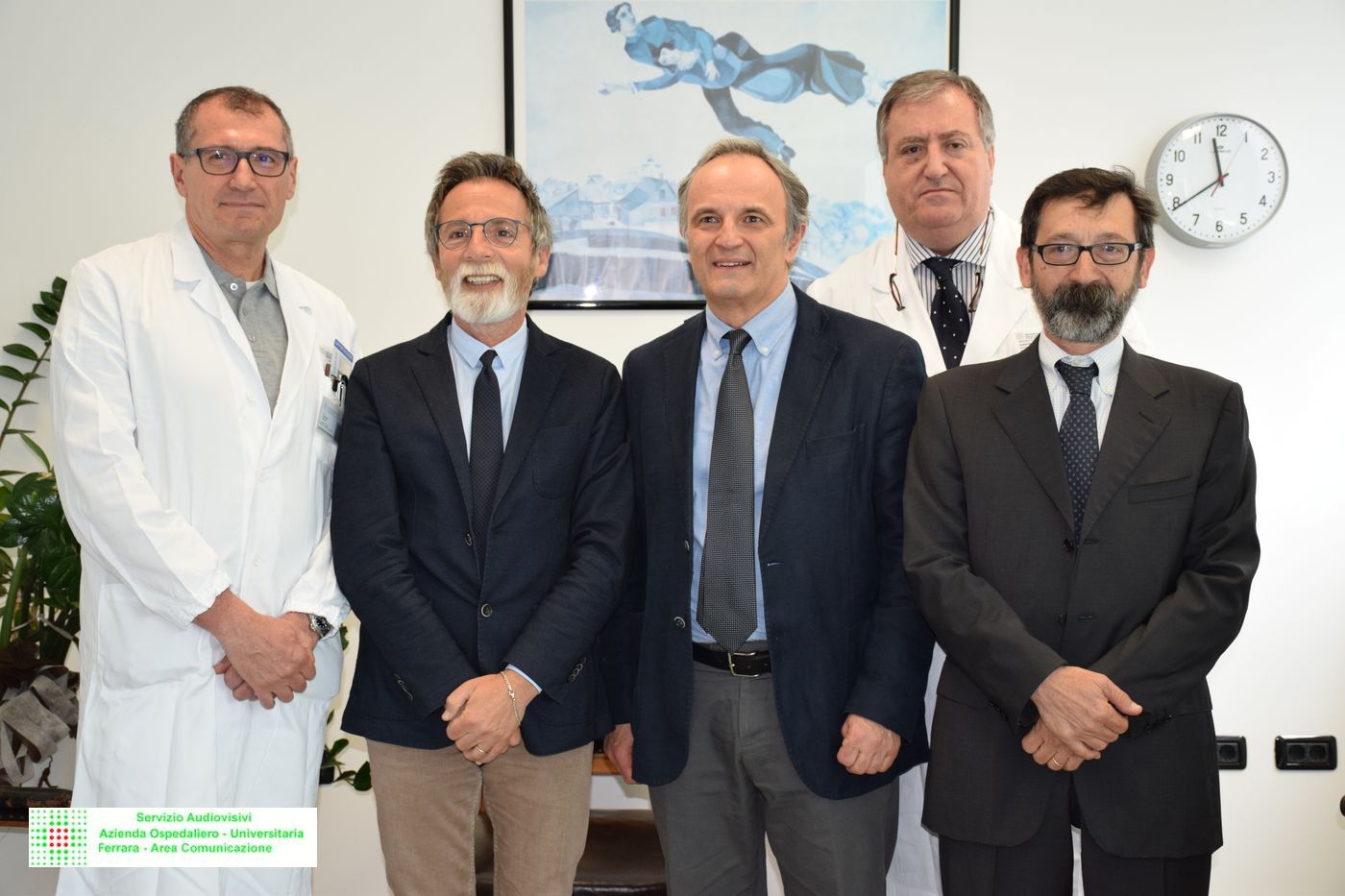 PRESENTATI I NUOVI DIRETTORI DI MAXILLO FACCIALE, CHIRURGIA VASCOLARE E GASTROENTEROLOGIA
