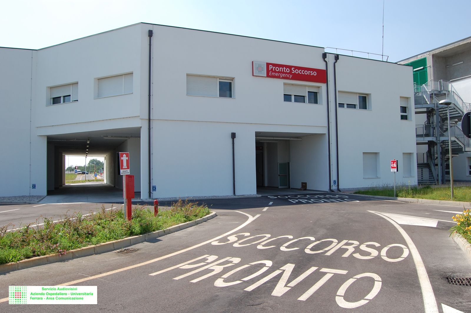 PRONTO SOCCORSO, LAVORI ALL'ACCESSO PER AMBULANZE ED AUTO