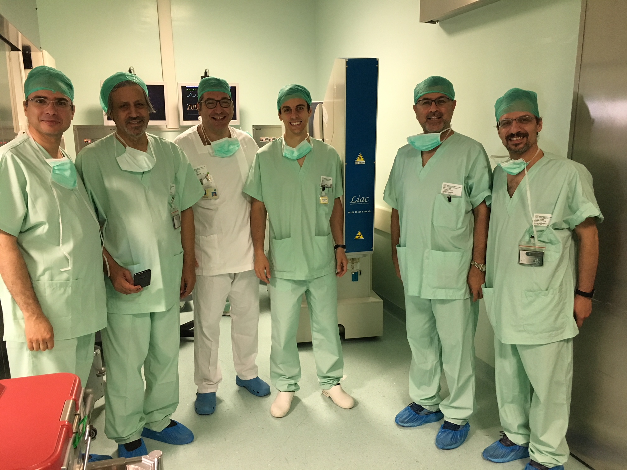 QUATTRO MEDICI DALL’IRAN PER CONOSCERE LA TECNICA DELLA RADIOTERAPIA INTRAOPERATORIA