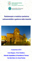 "Radioterapia e Medicina Iperbarica" - Venerdì 5 dicembre Corso di aggiornamento a Cona