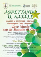 SABATO 16 DICEMBRE AL S.ANNA LIVE MUSIC CON LA BANDA DI CONA