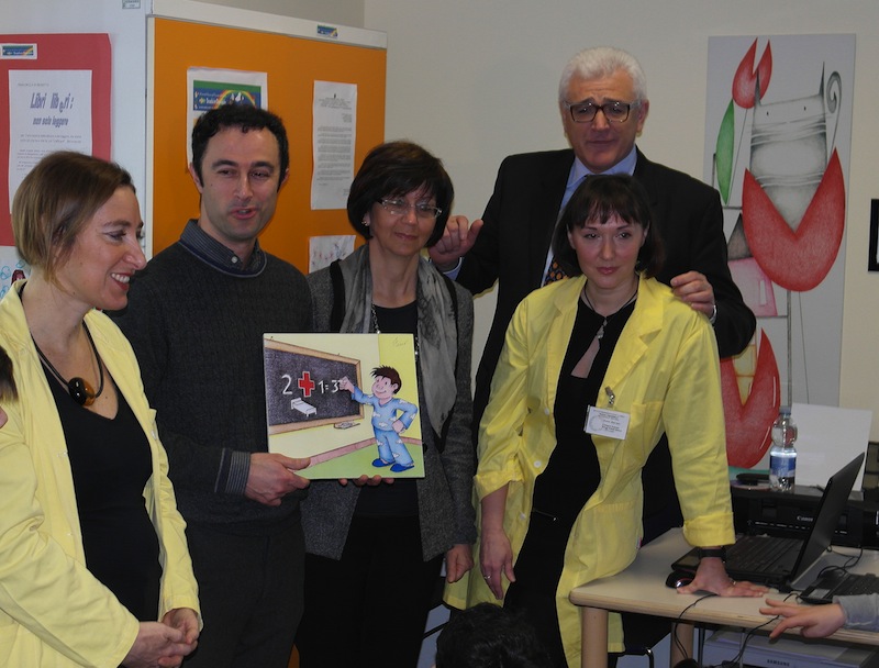 SCUOLA IN OSPEDALE (SIO): IN ARRIVO UN LOGO NUOVO E TANTI QUADERNI DAI BAMBINI DELLA SCUOLA ELEMENTARE “MANZONI”