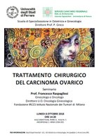 Seminario - Trattamento chirurgico del carcinoma ovarico 