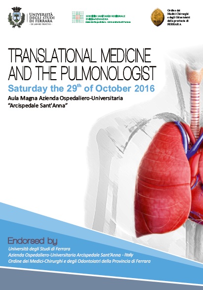 Meeting: Translational Medicine - Italy and the Pulmonologist 