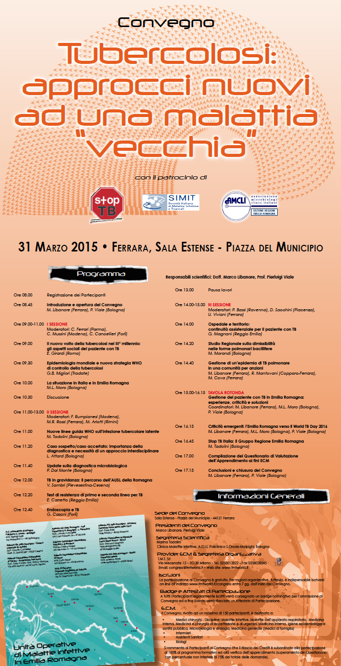 TUBERCOLOSI: APPROCCI NUOVI AD UNA MALATTIA “VECCHIA”