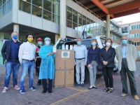 UMIDIFICATORI E TERMO SCANNER DAI LIONS PER L’OSPEDALE DI CONA