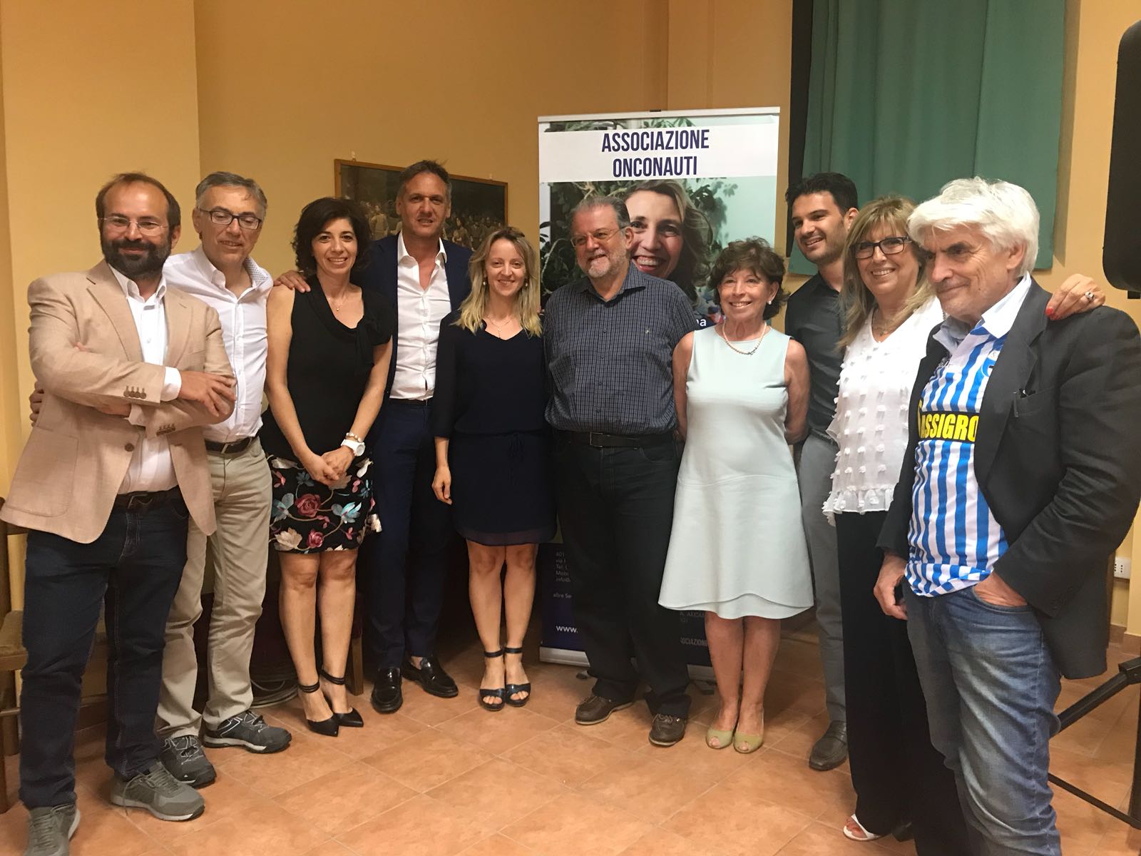 UNA CENA DI BENEFICENZA PER IL REPARTO DI RADIOTERAPIA ONCOLOGICA