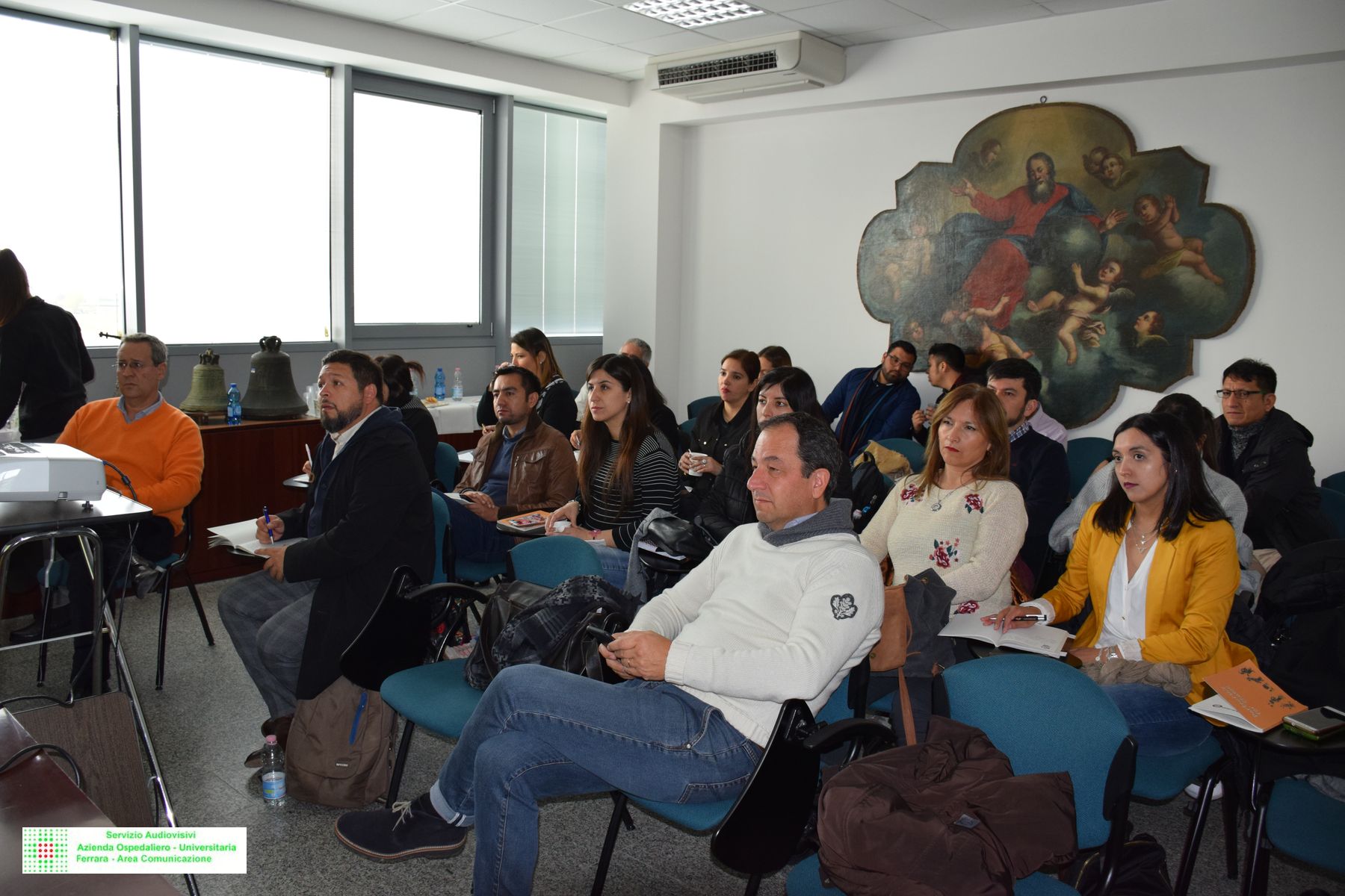 UNA DELEGAZIONE DI MEDICI CILENI IN VISITA AL S. ANNA