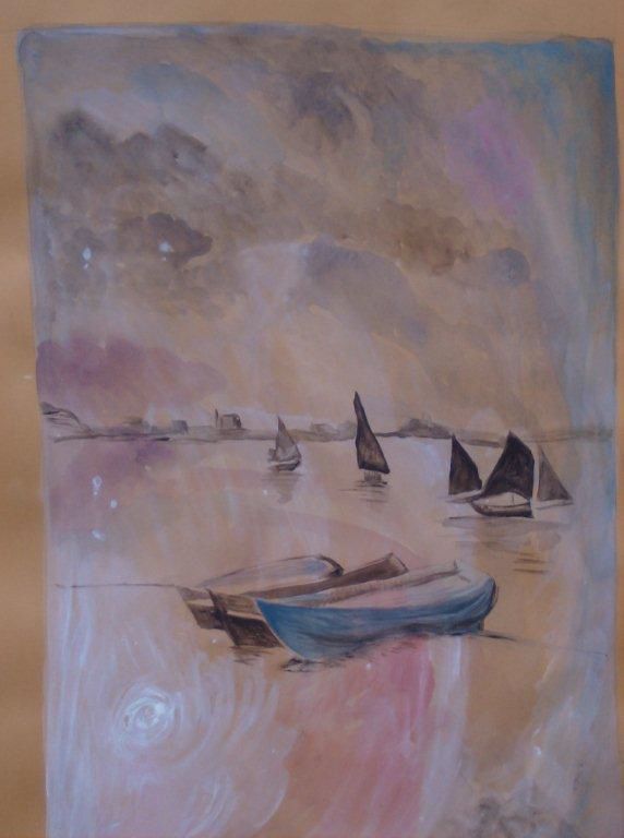 Manet 'The beach at Sainte-Adresse'