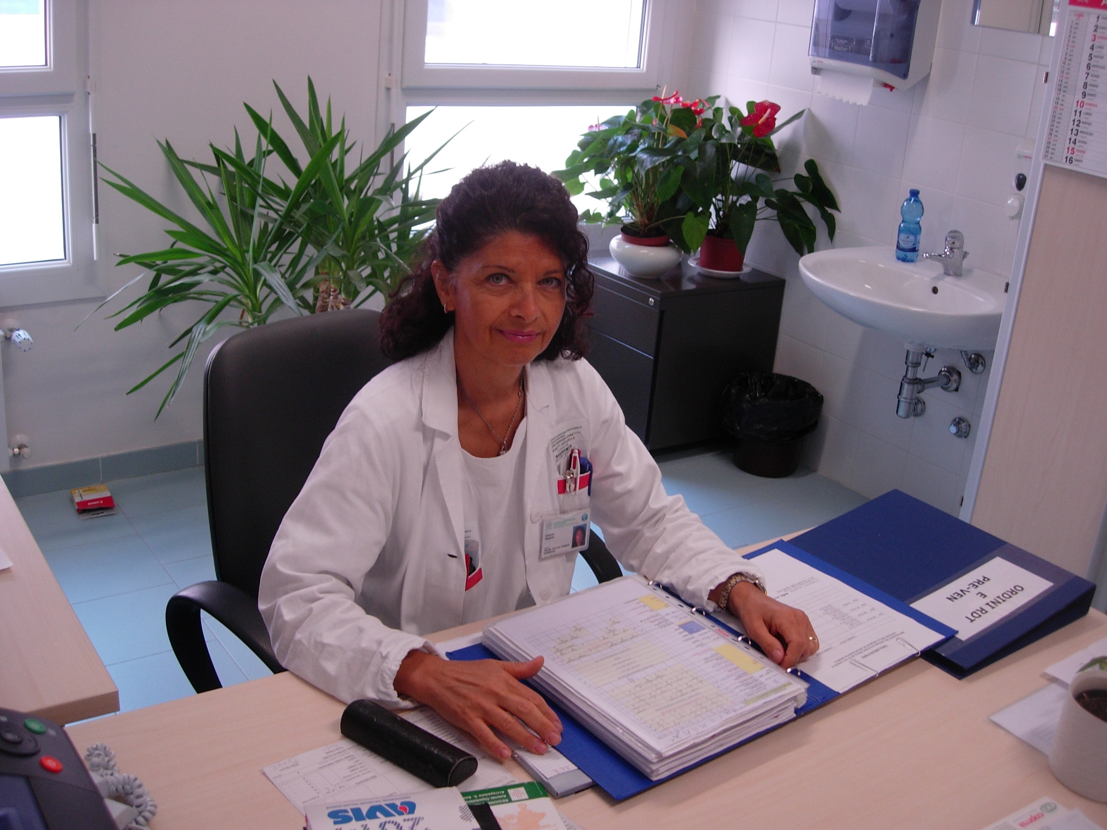 Sig.ra Antonella Minghetti ( Capo Sala Sezione di Degenza)