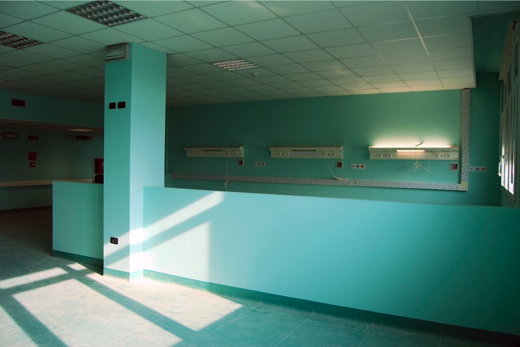 Sala prima accoglienza pronto soccorso radiologico