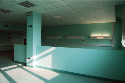 Sala prima accoglienza pronto soccorso radiologico