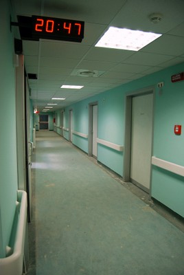 Corridoio utenza radiologia