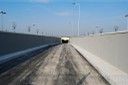 Tunnel per l'accesso ambulanze zona pronto soccorso