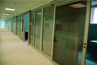 Corridoio degli studi dei tecnici di radiologia