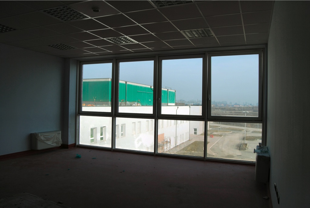 Vista esterna verso il pronto soccorso