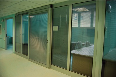 Corridoio degli studi dei tecnici di radiologia