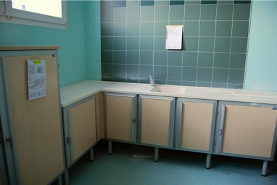 Cucina servizio infermieri di reparto radiologico