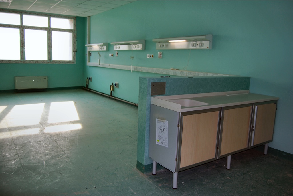 Sala prima accoglienza pronto soccorso radiologico