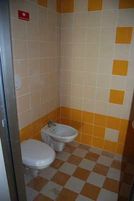 Spogliatoio preparazione paziente