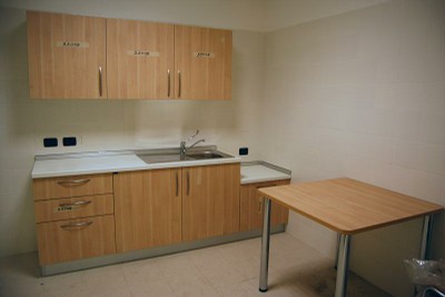 Cucina servizio infermieri di reparto 