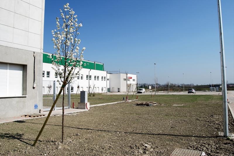 Vista esterna dell'ospedale