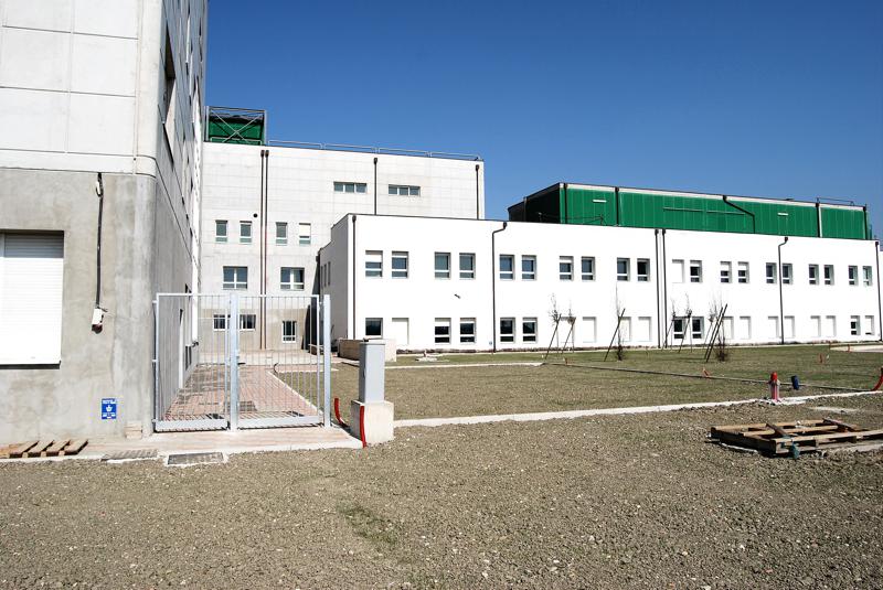 Vista esterna dell'ospedale