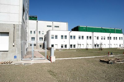 Vista esterna dell'ospedale