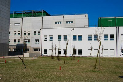 Vista esterna dell'ospedale