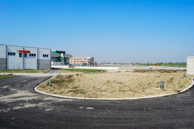 Strada dell'eliporto dell'ospedale