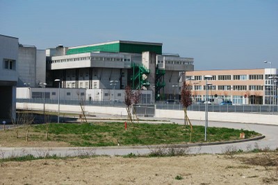 Vista esterna dell'ospedale